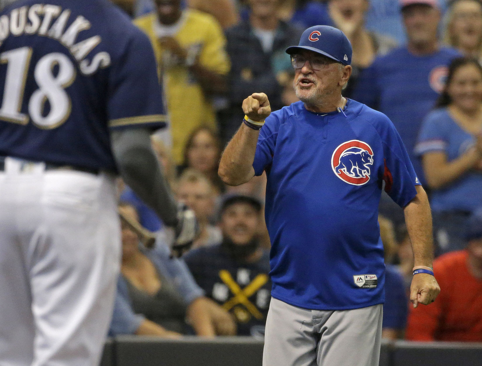Cubs Brewers Baseball (Game 1)